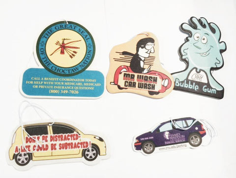 WDM03P Promotional Paper Air Fresheners - WDM Promos