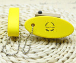WDM180P Floating Foam Oval Key Chain - WDM Promos