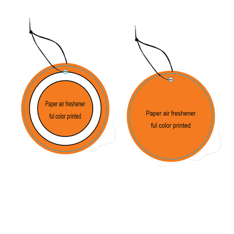 WDM200P Full color printed Paper Air Fresheners - WDM Promos
