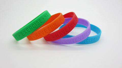 WDM218P  - Debossed silicone bracelet - WDM Promos