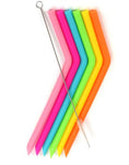 WDM63P Silicone Straw with brush - WDM Promos