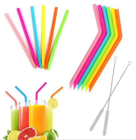 WDM64P Silicone Straw with brush - WDM Promos