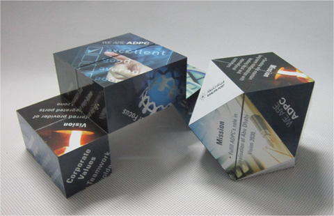 Large size Foldable diamond puzzle cube - WDM Promos