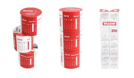 Round Shape Cube Calendar - WDM Promos