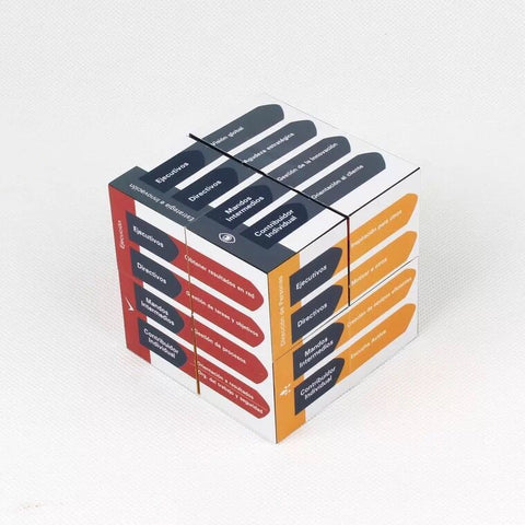 Mini foldable puzzle cube with magnet - WDM Promos