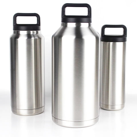 WDM895 64OZ Stainless steel beer bottle - WDM Promos